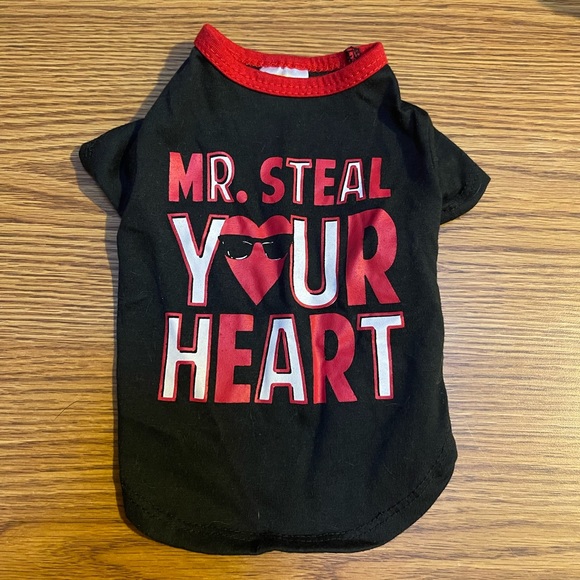simply pet Other - Simply Dog Clothing Mr Steal Your Heart Jersey XSmall